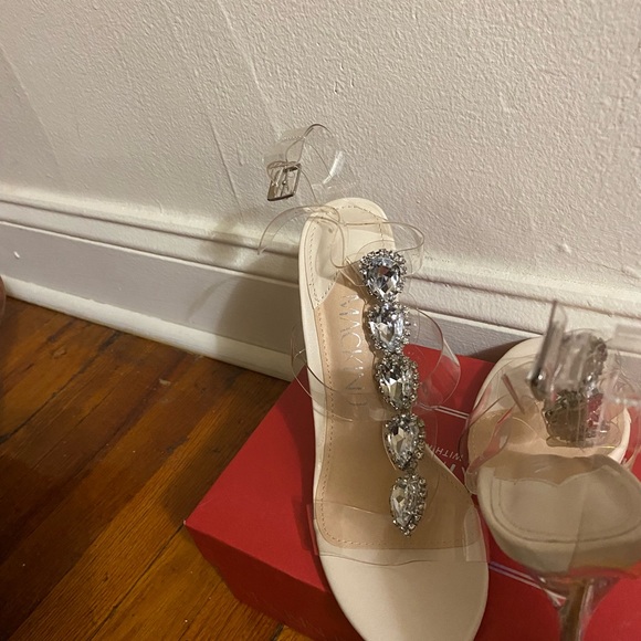 Mackinj  clear open toe stiletto - Picture 5 of 5